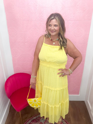 Dreamy Dots Halter Dress