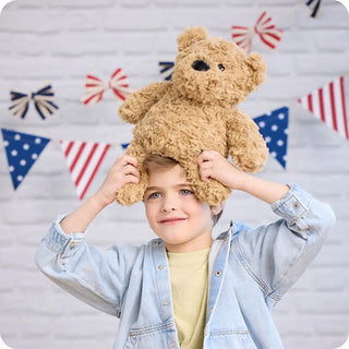 Warmies | Brown Curly Bear