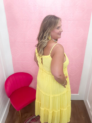 Dreamy Dots Halter Dress
