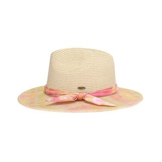Veda Tie Dye Brim Panama Hat