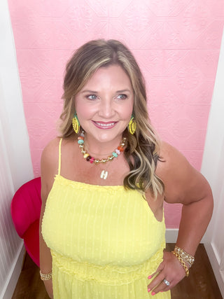 Dreamy Dots Halter Dress