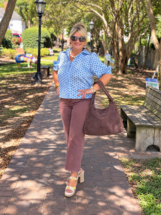 Love at First Dot Blouse