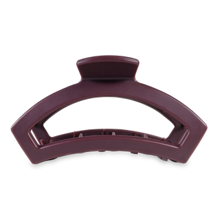 Open Burgundy Bliss Large Hair Clip