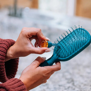 Teleties Detangler Hair Brush | Teal With It