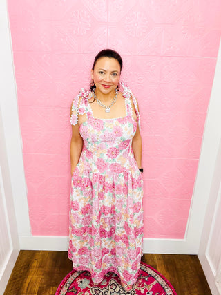 Rosewater Romance Maxi Dress