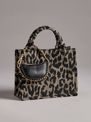 Leo Leopard MIni Tote