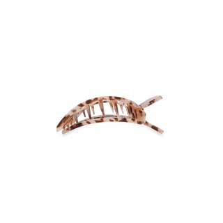 Blonde Tortoise Small Square Flat Hair Clip