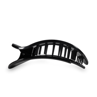 Jet Black Large Flat Round Clip