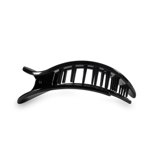 Jet Black Small Flat Round Clip
