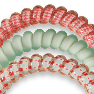 Calming Coral Small Hair Ties