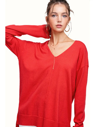 Marlee Sweater | Tomato