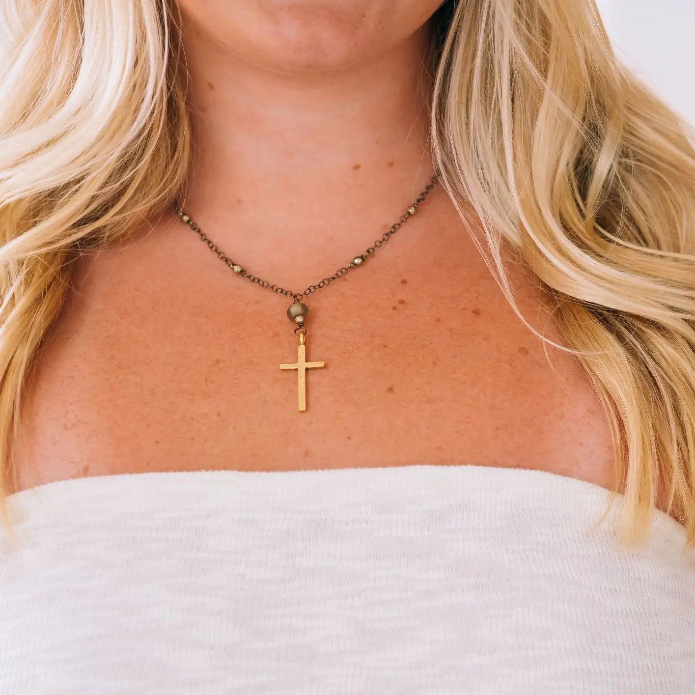Old Time Religion Gold Necklace