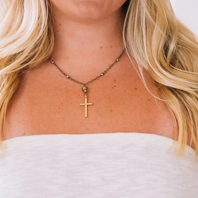 Old Time Religion Gold Necklace