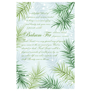 A sachet where Balsam Fir melds the sharp; crispness of wintery fir needles with spicy; resinous cedar wood all softened by the sweet allure of sandalwood.