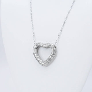 Treasure Jewels | Heart OutlineSilver Necklace
