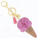 Ice Cream Cone Keychain