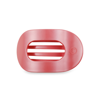 Calming Coral Medium Round Flat Hair Clip