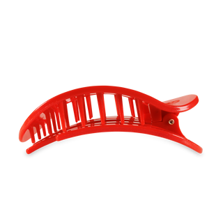 Rudolph Red Round Large Flat Hair Clip