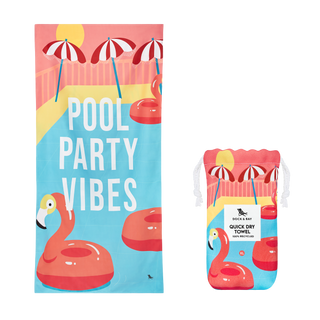 Pool Party Vibes Extra Large Towel
