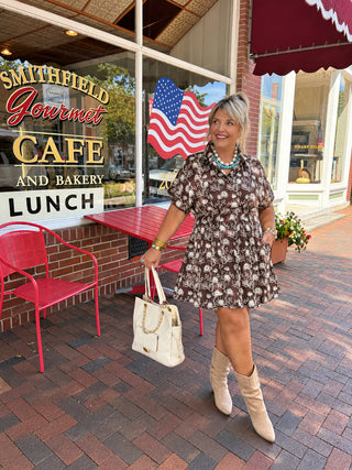 Cocoa Garden Dress