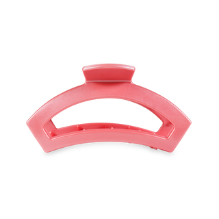 Open Calming Coral Medium Hair Clip