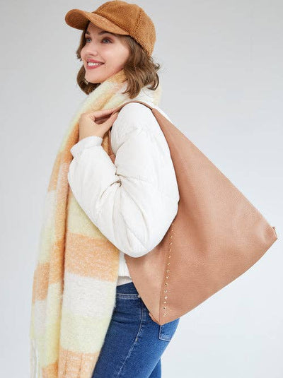 Ryker Tan Hobo Shoulder Bag