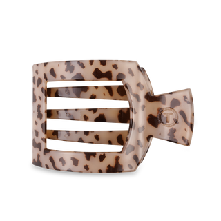 Blonde Tortoise Large Square Flat Hair Clip