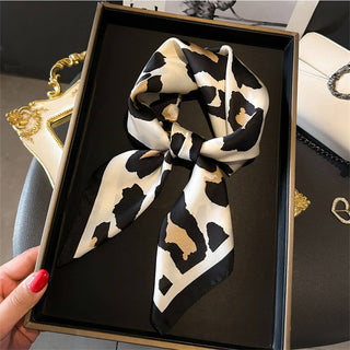 Satin Square Scarf Hair Wrap