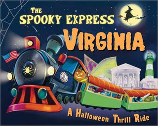 "The Spooky Express Virginia" Hardcover Book