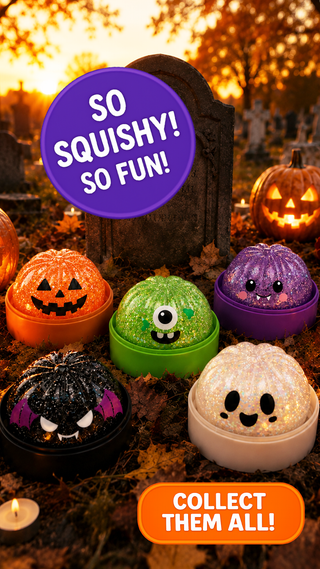 Mystery Dumpling Squishy Toy  | Spooky
