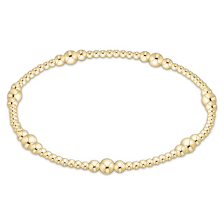 Enewton's purpose gold bracelet in 4mm.