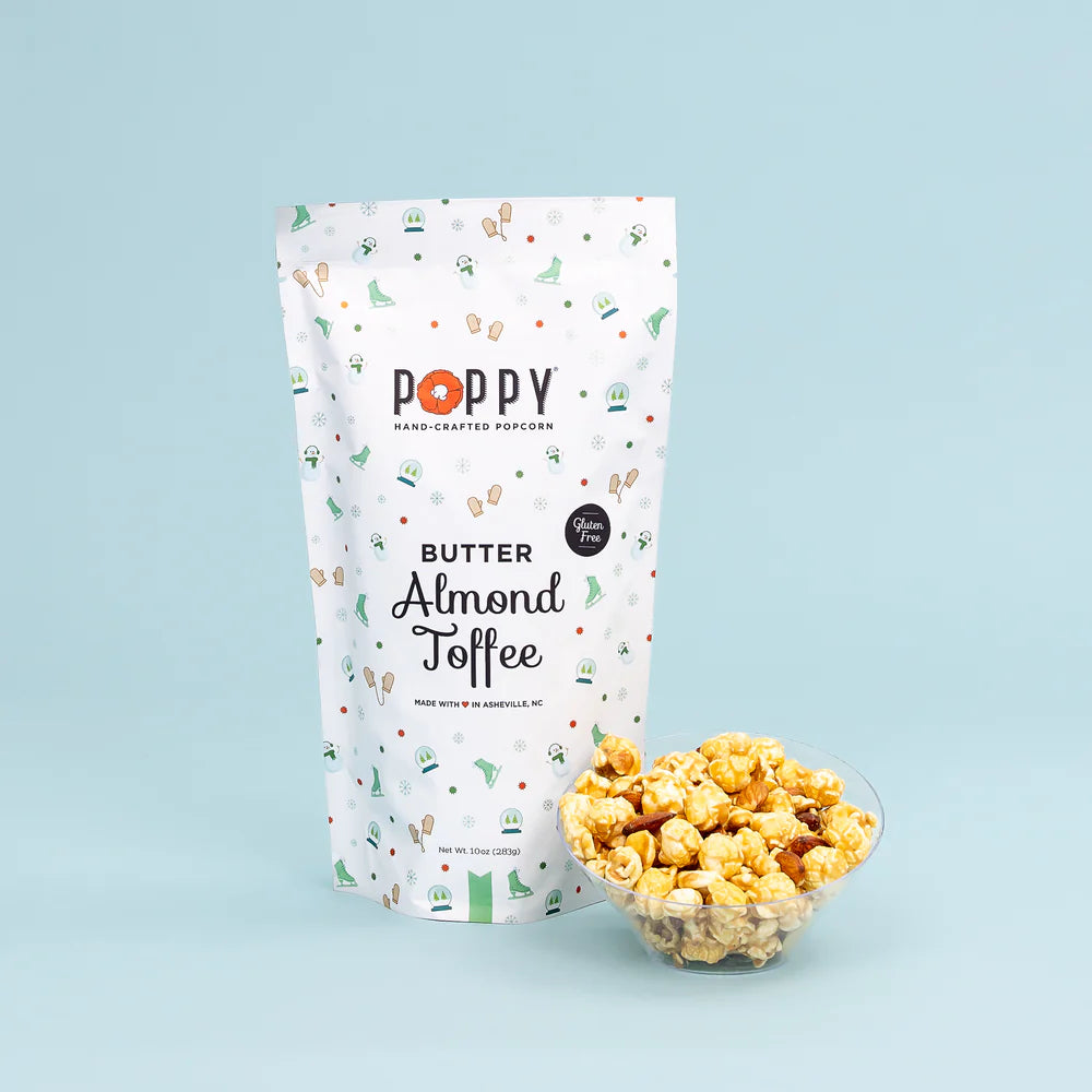 Butter Almond Toffee Popcorn