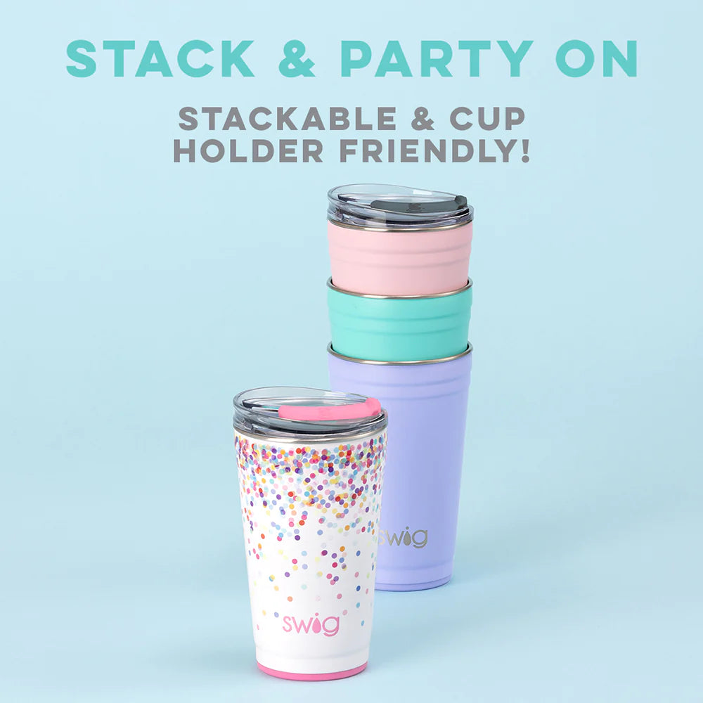 Hot Pink Party Cup 24oz