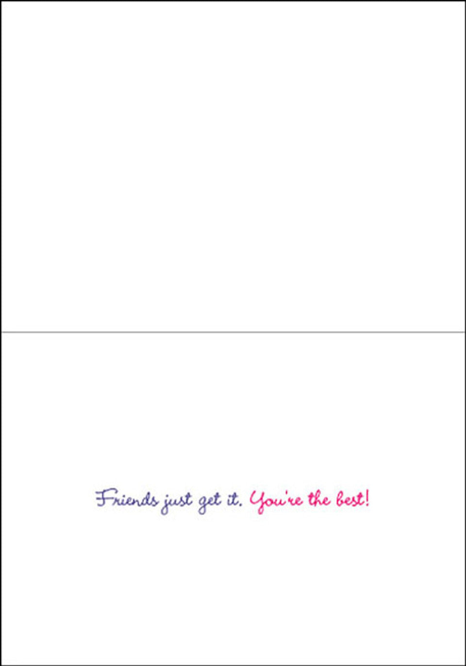 Girlfriends Laughing  Card