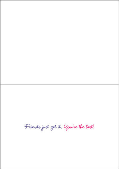 Girlfriends Laughing  Card