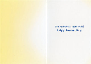 Couple Dancing In Kitchen | Anniversary Greeting Card