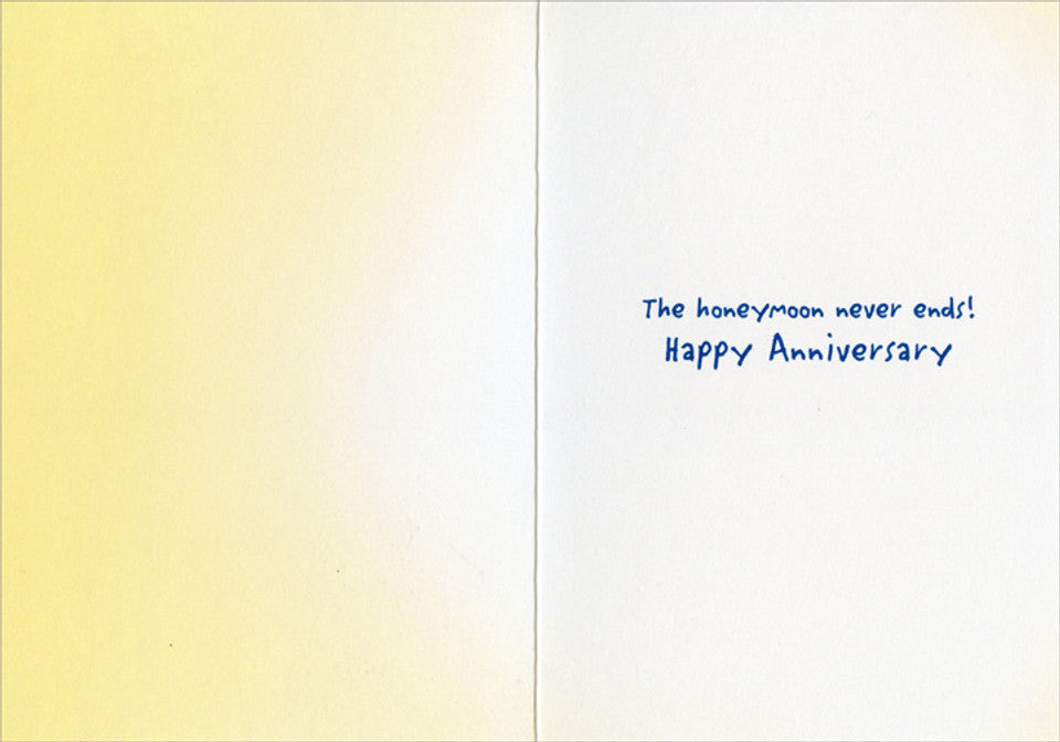 Couple Dancing In Kitchen Anniversary Card