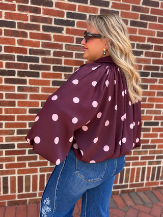 Dot & Dazzle Bubble Jacket