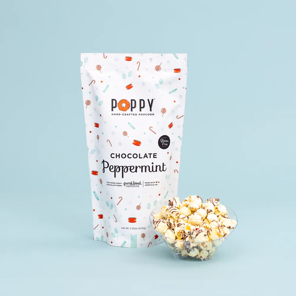Chocolate Peppermint Popcorn