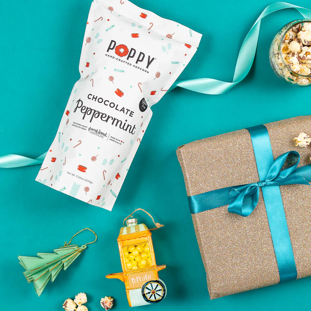 Chocolate Peppermint Popcorn