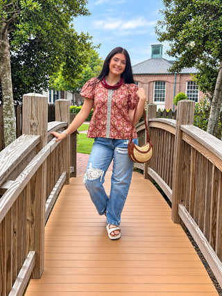 Cinnamon Fields Blouse