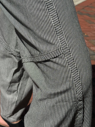 City Stripe Pants | Black