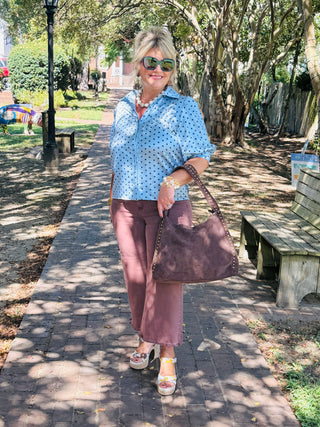 Love at First Dot Blouse