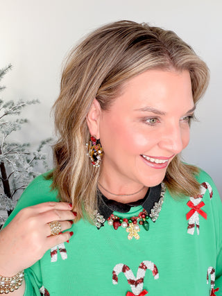 Peppermint Shine Sweatshirt