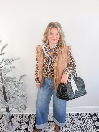 Leopard Daydream Blouse