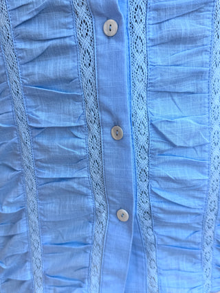 Whisper Blue Blouse
