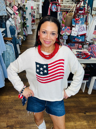 The Americana Cozy Sweater