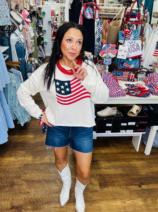 The Americana Cozy Sweater