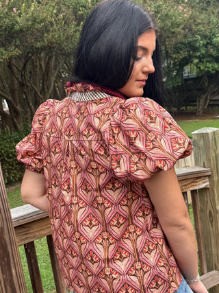 Cinnamon Fields Blouse