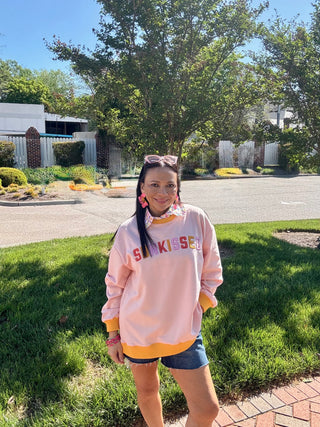 " Sunkissed" Oversized Sweatshirt